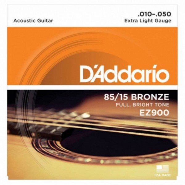 Daddario EZ900 85/15 Bronz Akustik Gitar Teli (10-50)