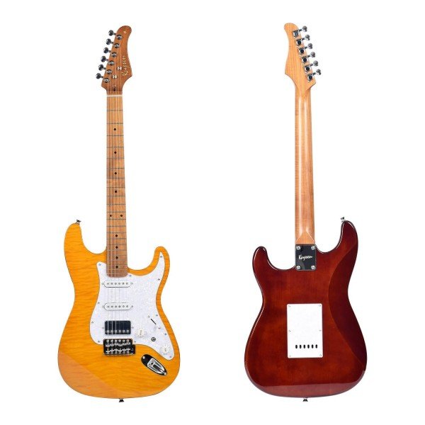 KAYSEN KST-650 GYE Modern Strat Elektro Gitar | HSS Alnico V Manyetik