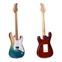 KAYSEN KST-650 MBL Modern Strat Elektro Gitar | HSS Alnico V Manyetik