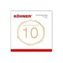 KÖHNER KH-10 Profesyonel Akustik Gitar Teli 0.10