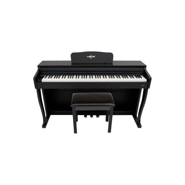 MARCİA MK-880 BK Dijital Konsol Piyano, Bluetooth, Tuş Hassasiyeti, 88 Tuşlu, Kapaklı