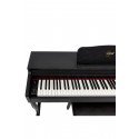 MARCİA MK-880 BK Dijital Konsol Piyano, Bluetooth, Tuş Hassasiyeti, 88 Tuşlu, Kapaklı