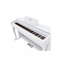 MARCİA MK-880 WH Dijital Konsol Piyano, Bluetooth, Tuş Hassasiyeti, 88 Tuşlu, Kapaklı (KULAKLIK VE TABURE)