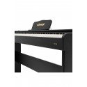 KÖHNER SLP-225 BK Dijital Konsol Piyano, Bluetooth, Tuş Hassasiyeti, 88 Tuşlu (KULAKLIK VE TABURE)