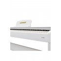 KÖHNER SLP-225 WH Dijital Konsol Piyano, Bluetooth, Tuş Hassasiyeti, 88 Tuşlu (KULAKLIK VE TABURE)