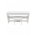 KÖHNER SLP-245 WH Dijital Konsol Piyano, Bluetooth, Tuş Hassasiyeti, 88 Tuşlu, Kapaklı (KULAKLIK VE TABURE)