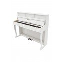 KÖHNER SLP-980 WH Dijital Duvar Piyano, Bluetooth, Tuş Hassasiyeti, 88 Tuşlu, Kapaklı (KULAKLIK VE TABURE)