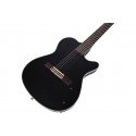 Tayste CG-100EQ BK Silent Elektro Klasik Gitar